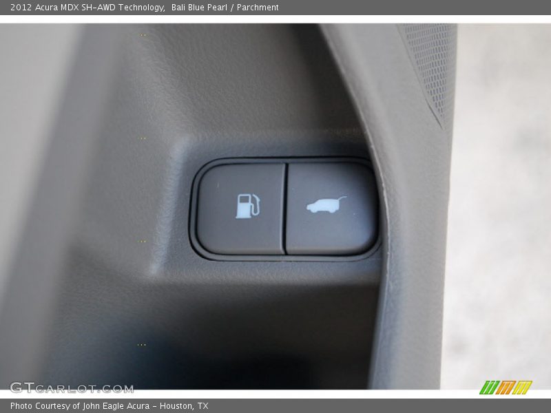 Bali Blue Pearl / Parchment 2012 Acura MDX SH-AWD Technology