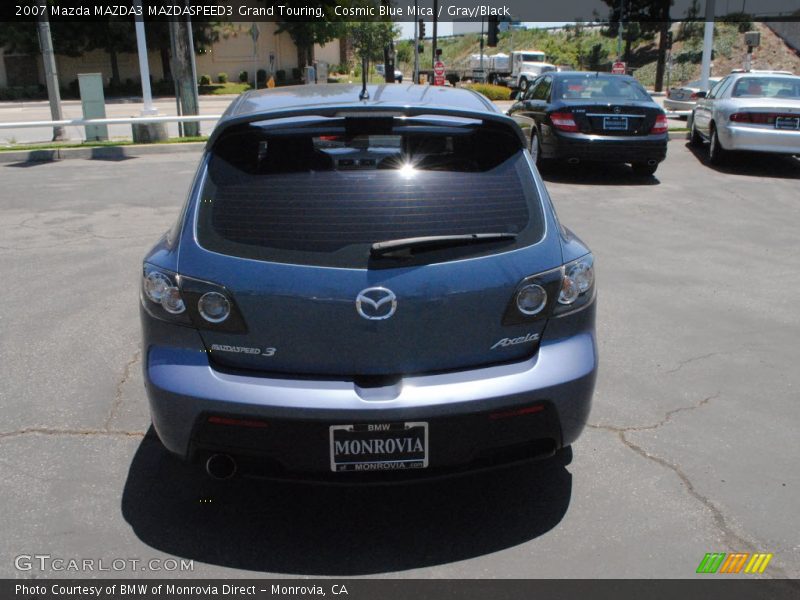 Cosmic Blue Mica / Gray/Black 2007 Mazda MAZDA3 MAZDASPEED3 Grand Touring