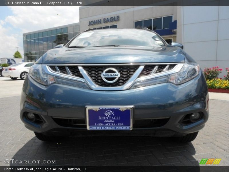 Graphite Blue / Black 2011 Nissan Murano LE