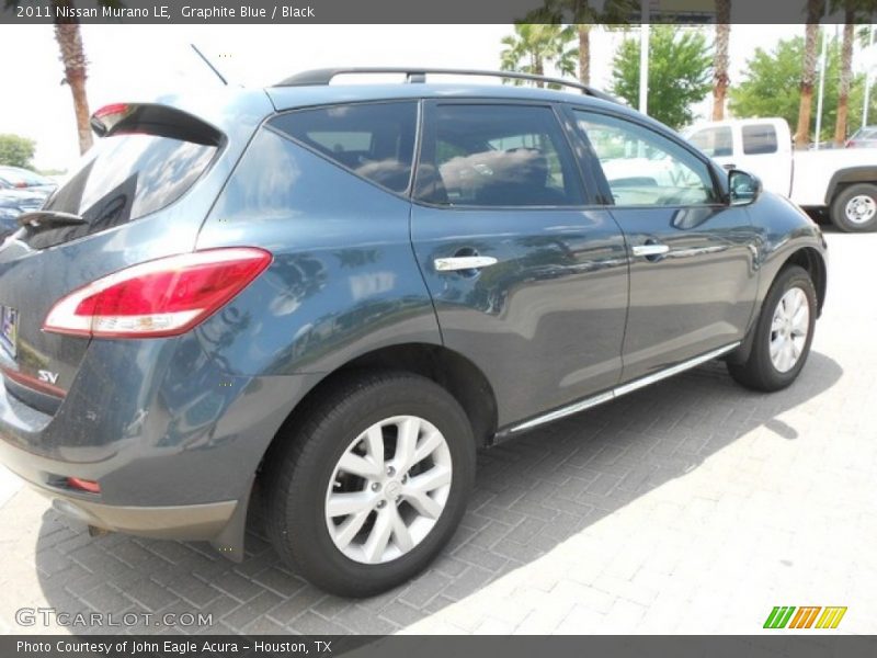 Graphite Blue / Black 2011 Nissan Murano LE
