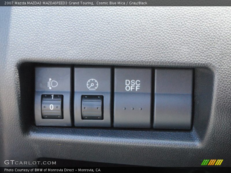 Cosmic Blue Mica / Gray/Black 2007 Mazda MAZDA3 MAZDASPEED3 Grand Touring
