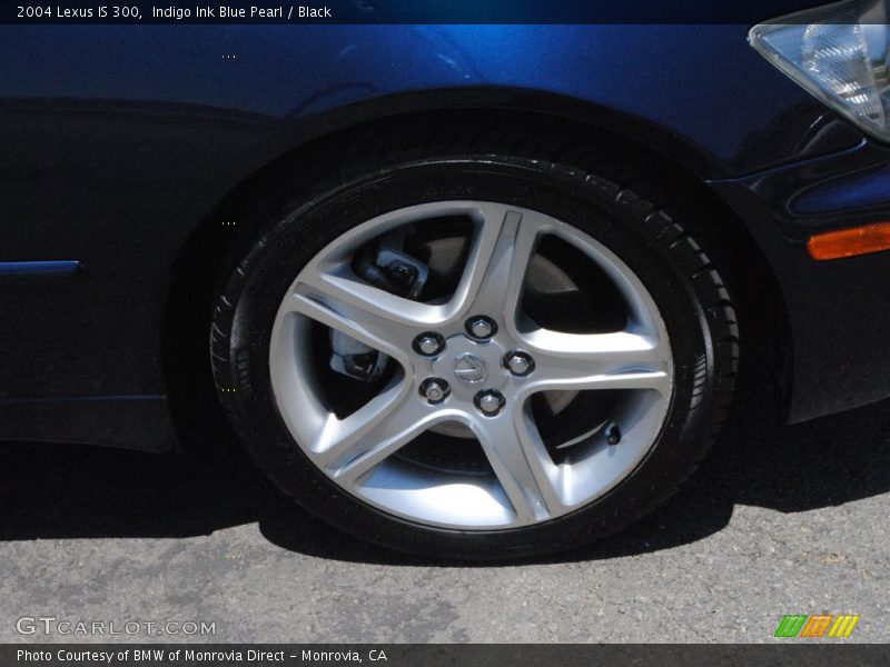 Indigo Ink Blue Pearl / Black 2004 Lexus IS 300