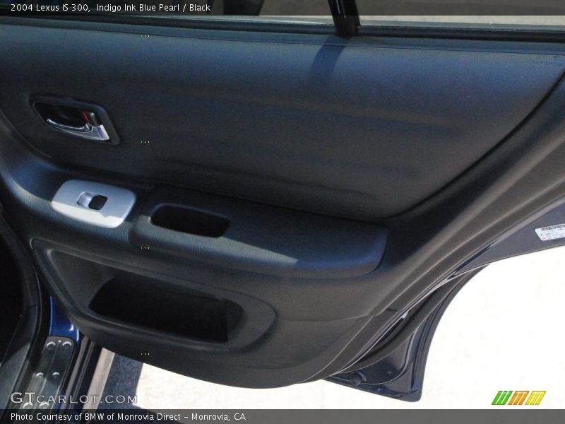 Indigo Ink Blue Pearl / Black 2004 Lexus IS 300