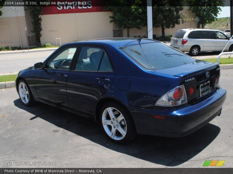 Indigo Ink Blue Pearl / Black 2004 Lexus IS 300
