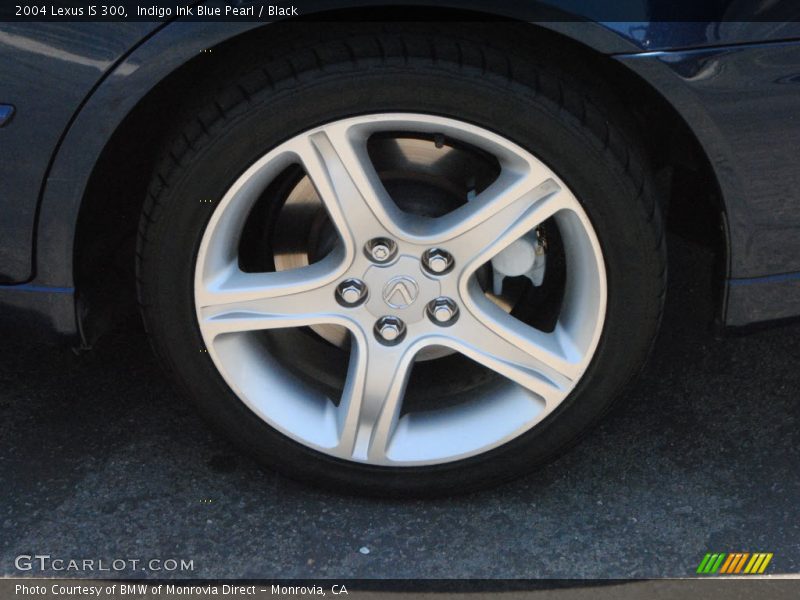 Indigo Ink Blue Pearl / Black 2004 Lexus IS 300
