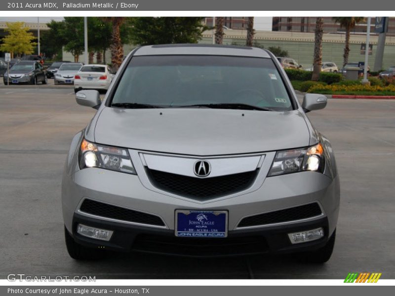 Palladium Metallic / Ebony 2011 Acura MDX