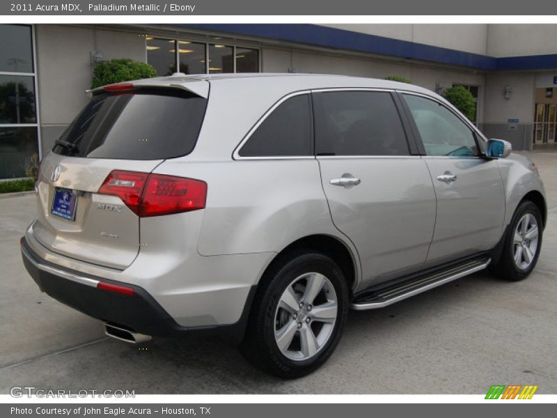 Palladium Metallic / Ebony 2011 Acura MDX