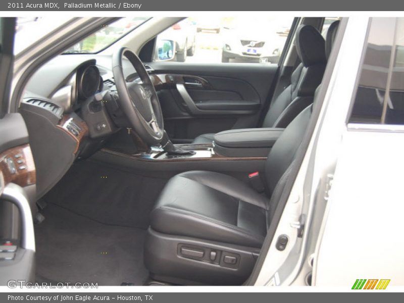 Palladium Metallic / Ebony 2011 Acura MDX