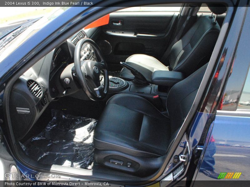 Indigo Ink Blue Pearl / Black 2004 Lexus IS 300