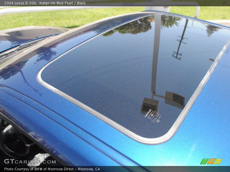 Indigo Ink Blue Pearl / Black 2004 Lexus IS 300