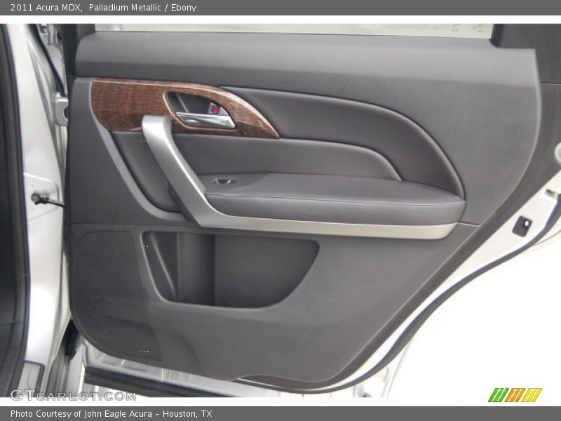 Palladium Metallic / Ebony 2011 Acura MDX