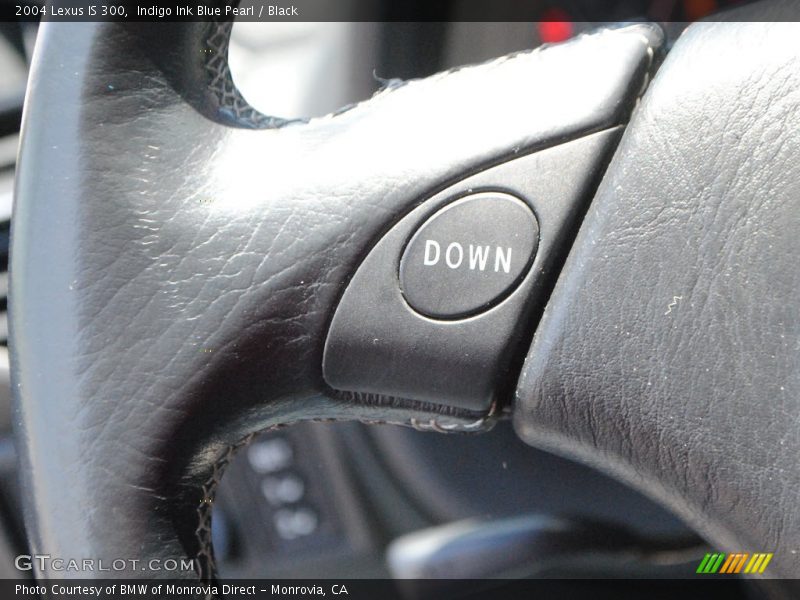 Indigo Ink Blue Pearl / Black 2004 Lexus IS 300