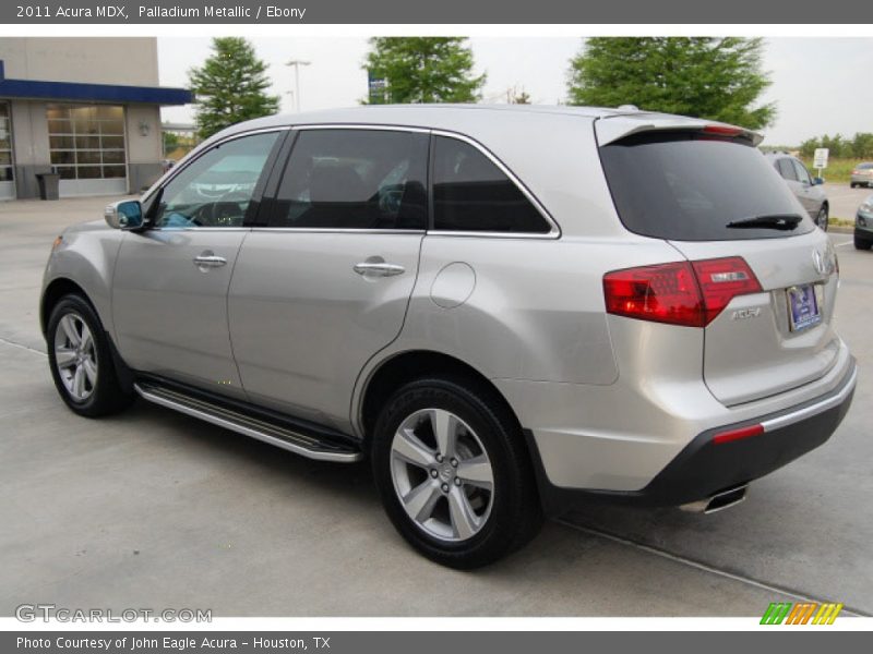 Palladium Metallic / Ebony 2011 Acura MDX
