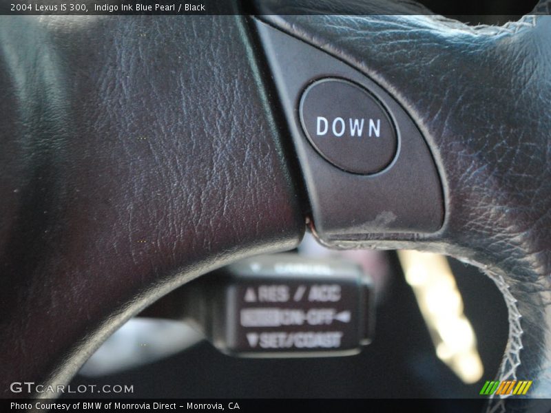 Indigo Ink Blue Pearl / Black 2004 Lexus IS 300