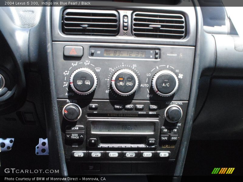 Indigo Ink Blue Pearl / Black 2004 Lexus IS 300