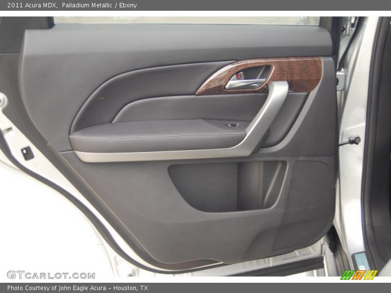 Palladium Metallic / Ebony 2011 Acura MDX