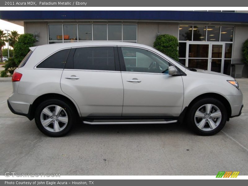 Palladium Metallic / Ebony 2011 Acura MDX
