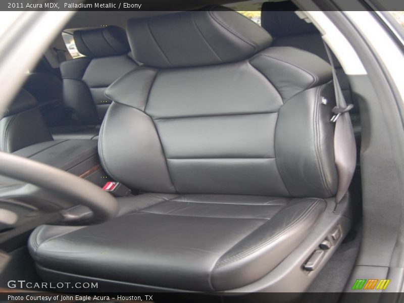 Palladium Metallic / Ebony 2011 Acura MDX