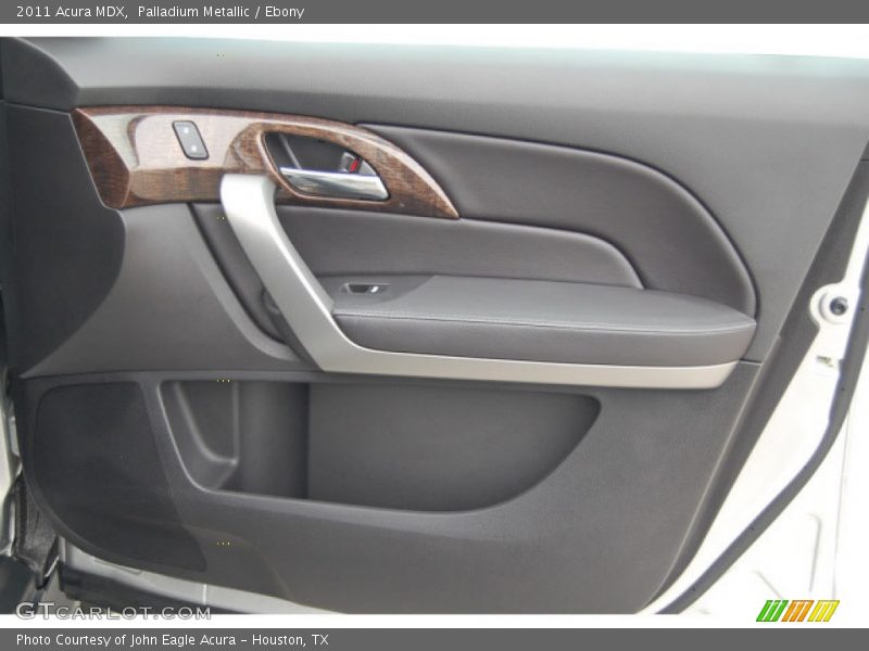 Palladium Metallic / Ebony 2011 Acura MDX