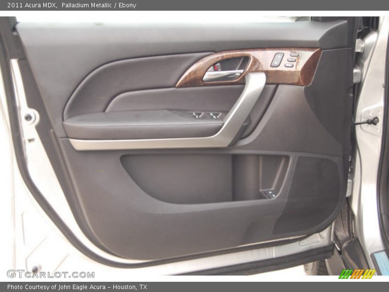 Palladium Metallic / Ebony 2011 Acura MDX