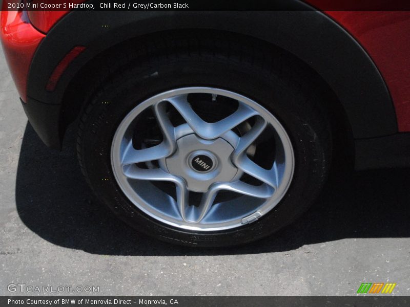 Chili Red / Grey/Carbon Black 2010 Mini Cooper S Hardtop