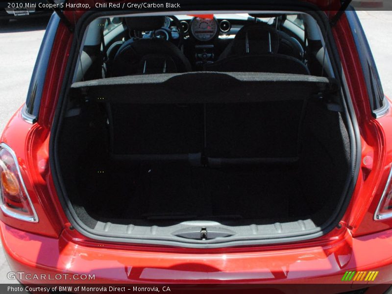 Chili Red / Grey/Carbon Black 2010 Mini Cooper S Hardtop