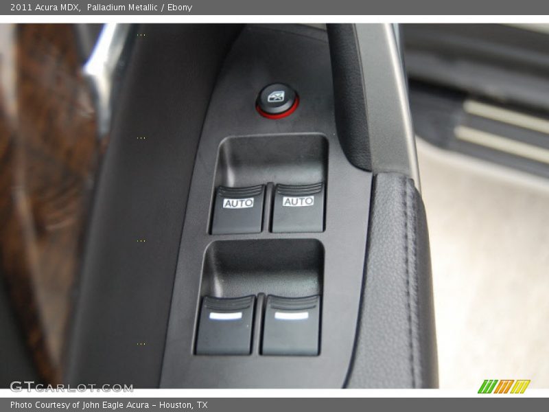 Palladium Metallic / Ebony 2011 Acura MDX