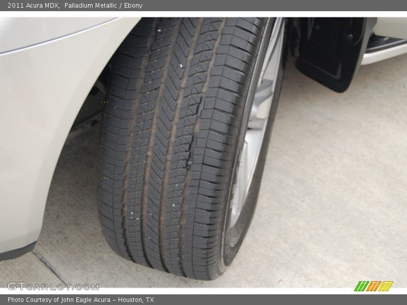 Palladium Metallic / Ebony 2011 Acura MDX