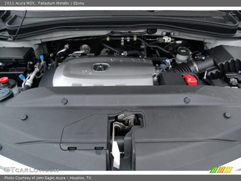 Palladium Metallic / Ebony 2011 Acura MDX
