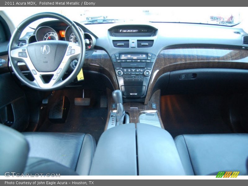 Polished Metal Metallic / Ebony 2011 Acura MDX