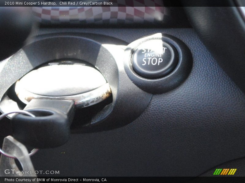 Chili Red / Grey/Carbon Black 2010 Mini Cooper S Hardtop