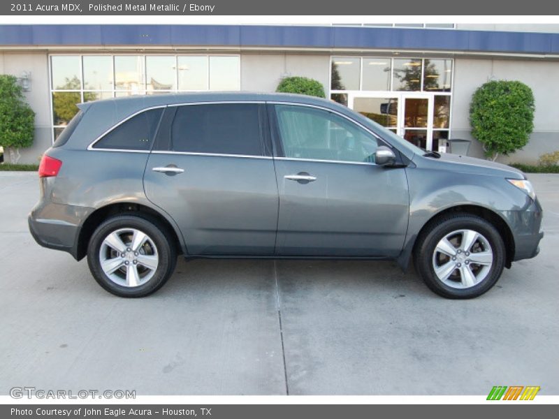 Polished Metal Metallic / Ebony 2011 Acura MDX