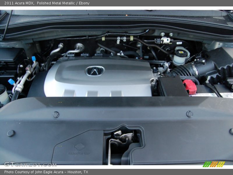 Polished Metal Metallic / Ebony 2011 Acura MDX
