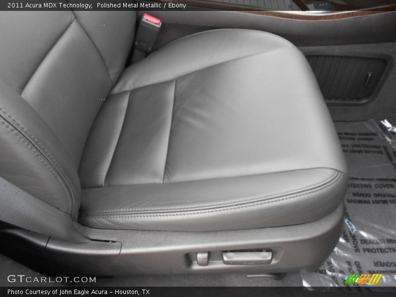Polished Metal Metallic / Ebony 2011 Acura MDX Technology