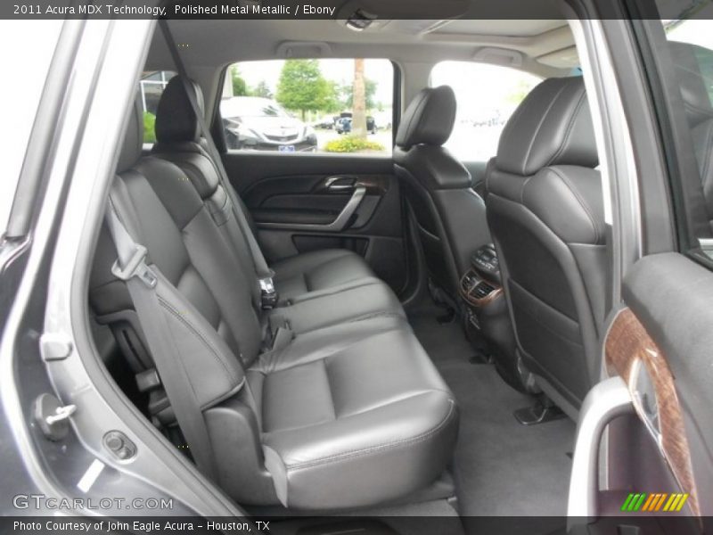 Rear Seat of 2011 MDX Technology