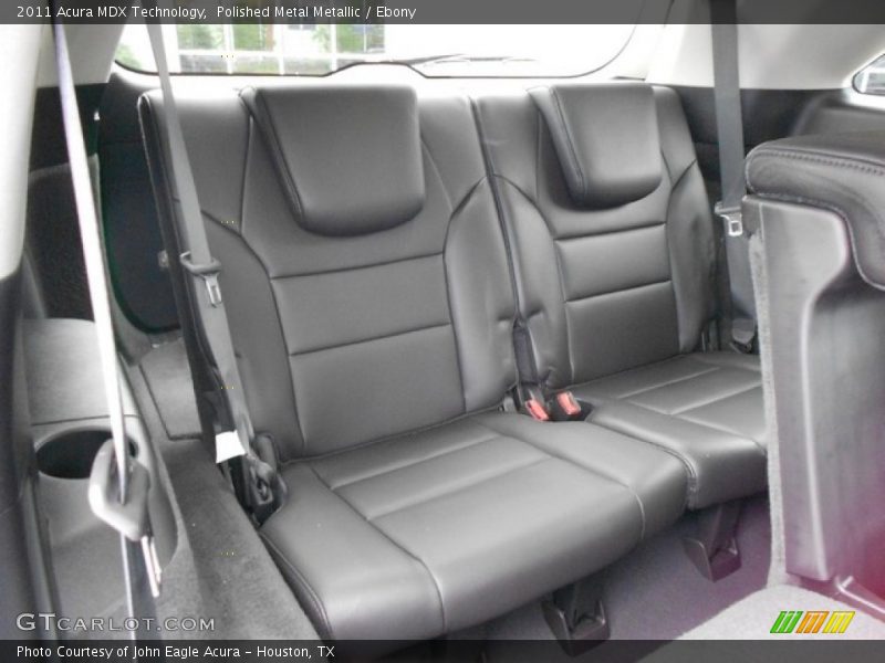 Rear Seat of 2011 MDX Technology