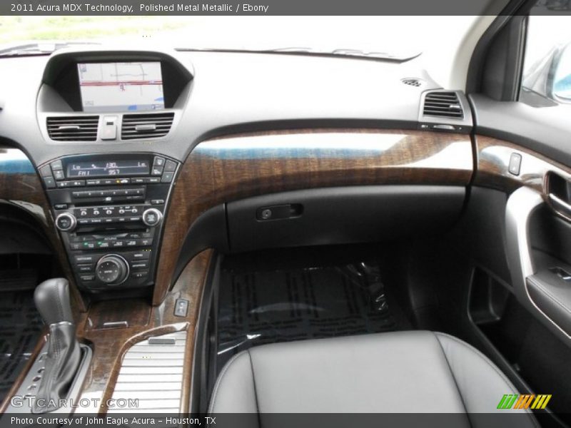 Polished Metal Metallic / Ebony 2011 Acura MDX Technology