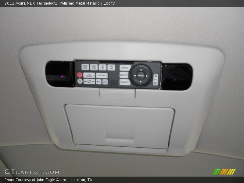 Polished Metal Metallic / Ebony 2011 Acura MDX Technology