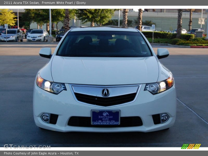 Premium White Pearl / Ebony 2011 Acura TSX Sedan