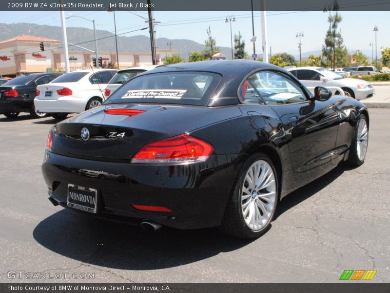 Jet Black / Black 2009 BMW Z4 sDrive35i Roadster