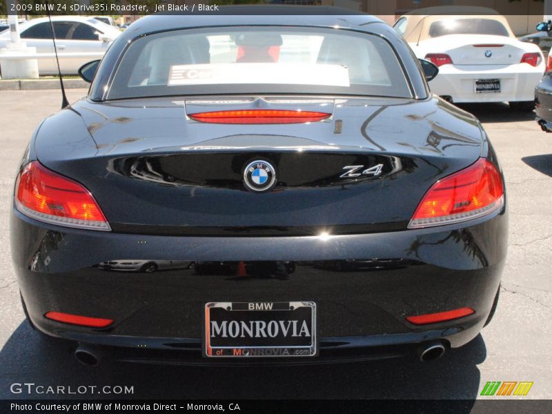 Jet Black / Black 2009 BMW Z4 sDrive35i Roadster