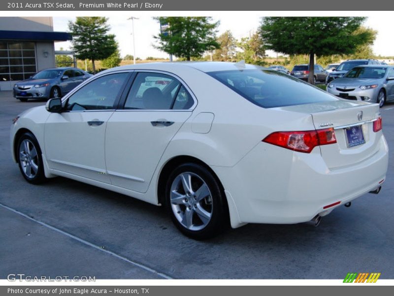 Premium White Pearl / Ebony 2011 Acura TSX Sedan