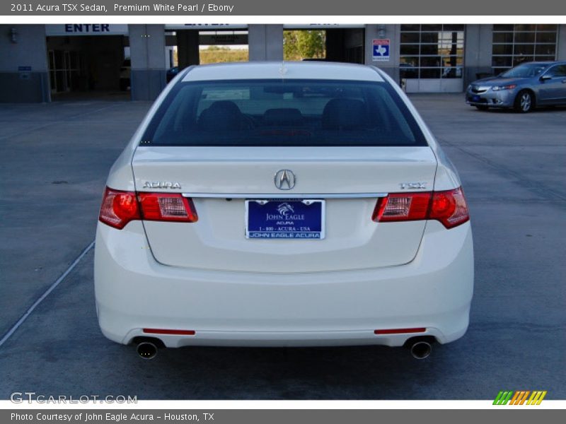 Premium White Pearl / Ebony 2011 Acura TSX Sedan