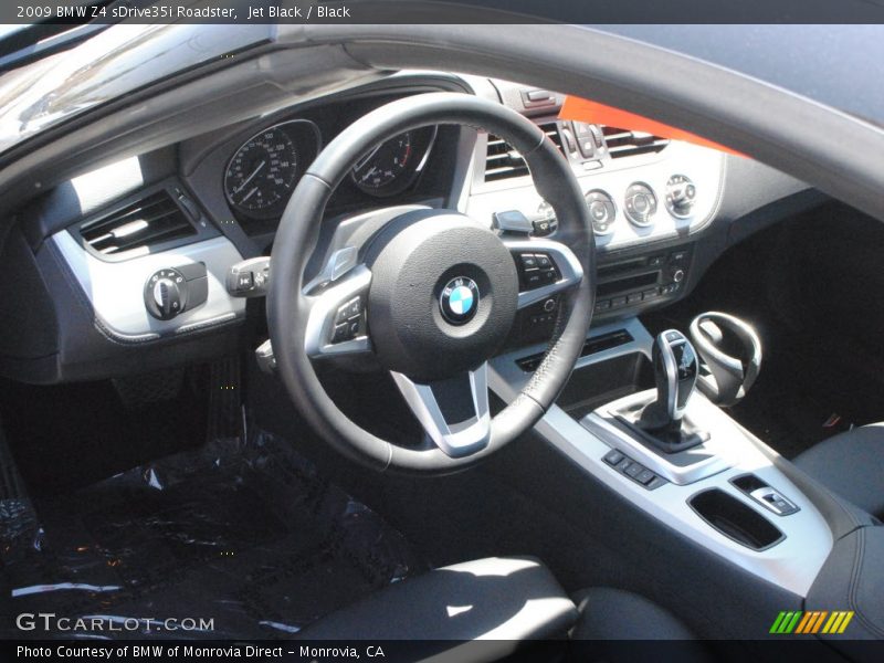 Jet Black / Black 2009 BMW Z4 sDrive35i Roadster