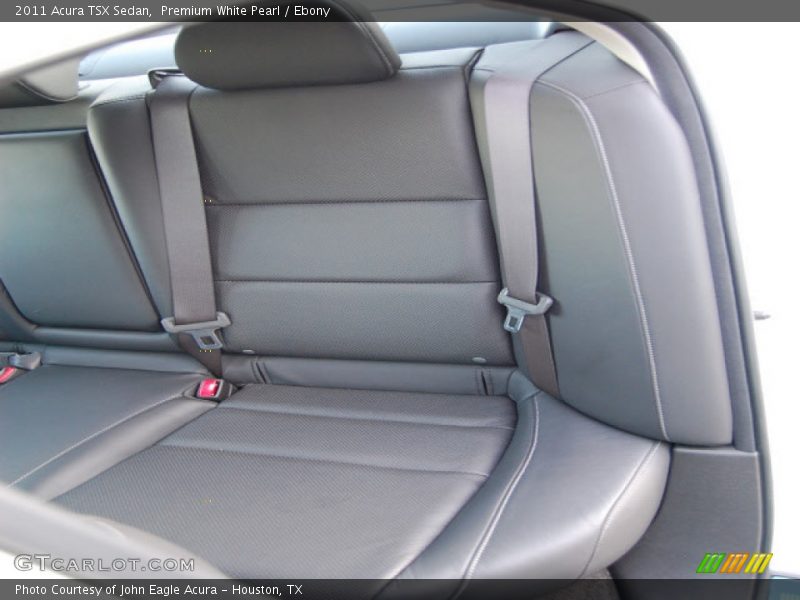 Premium White Pearl / Ebony 2011 Acura TSX Sedan