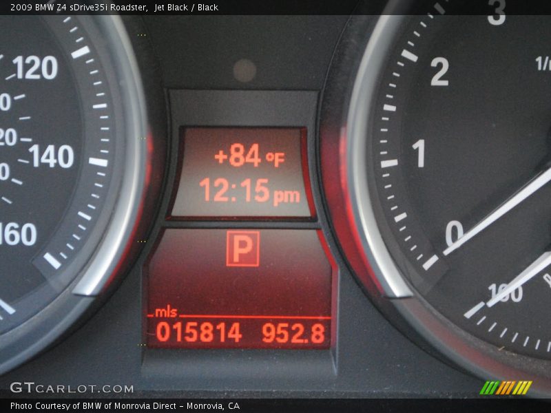 Jet Black / Black 2009 BMW Z4 sDrive35i Roadster