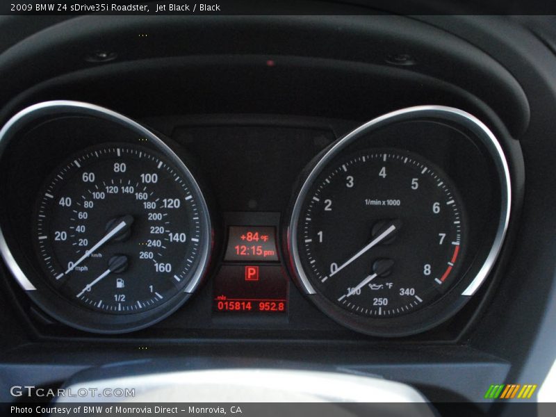 Jet Black / Black 2009 BMW Z4 sDrive35i Roadster