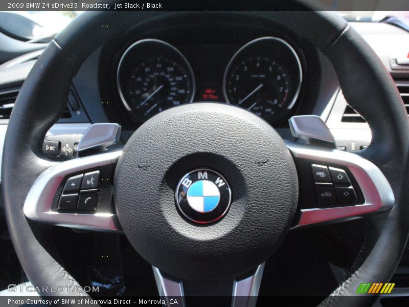 Jet Black / Black 2009 BMW Z4 sDrive35i Roadster