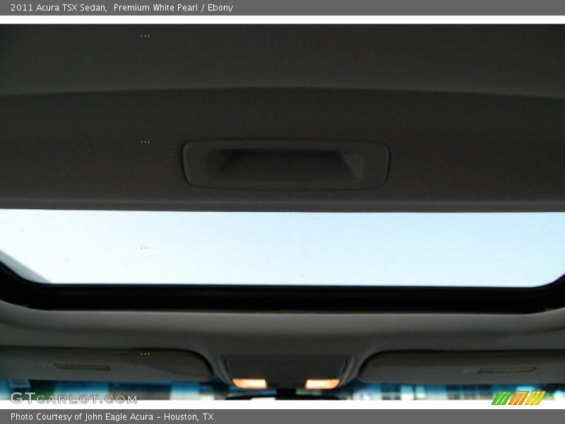 Premium White Pearl / Ebony 2011 Acura TSX Sedan