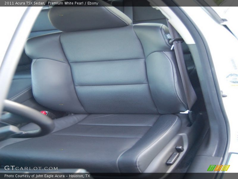 Premium White Pearl / Ebony 2011 Acura TSX Sedan